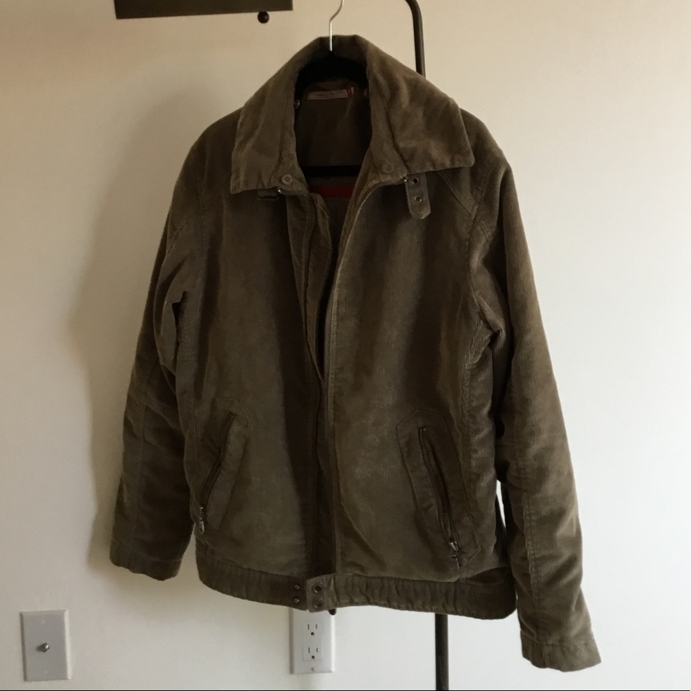 Men’s corduroy quilted jacket